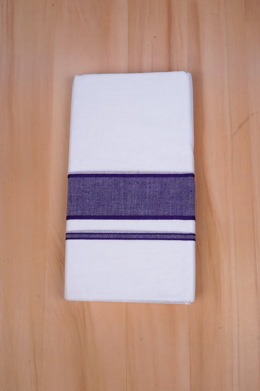 FCD-335 W/D DHOTI 3.80 MTR - Dark purple
