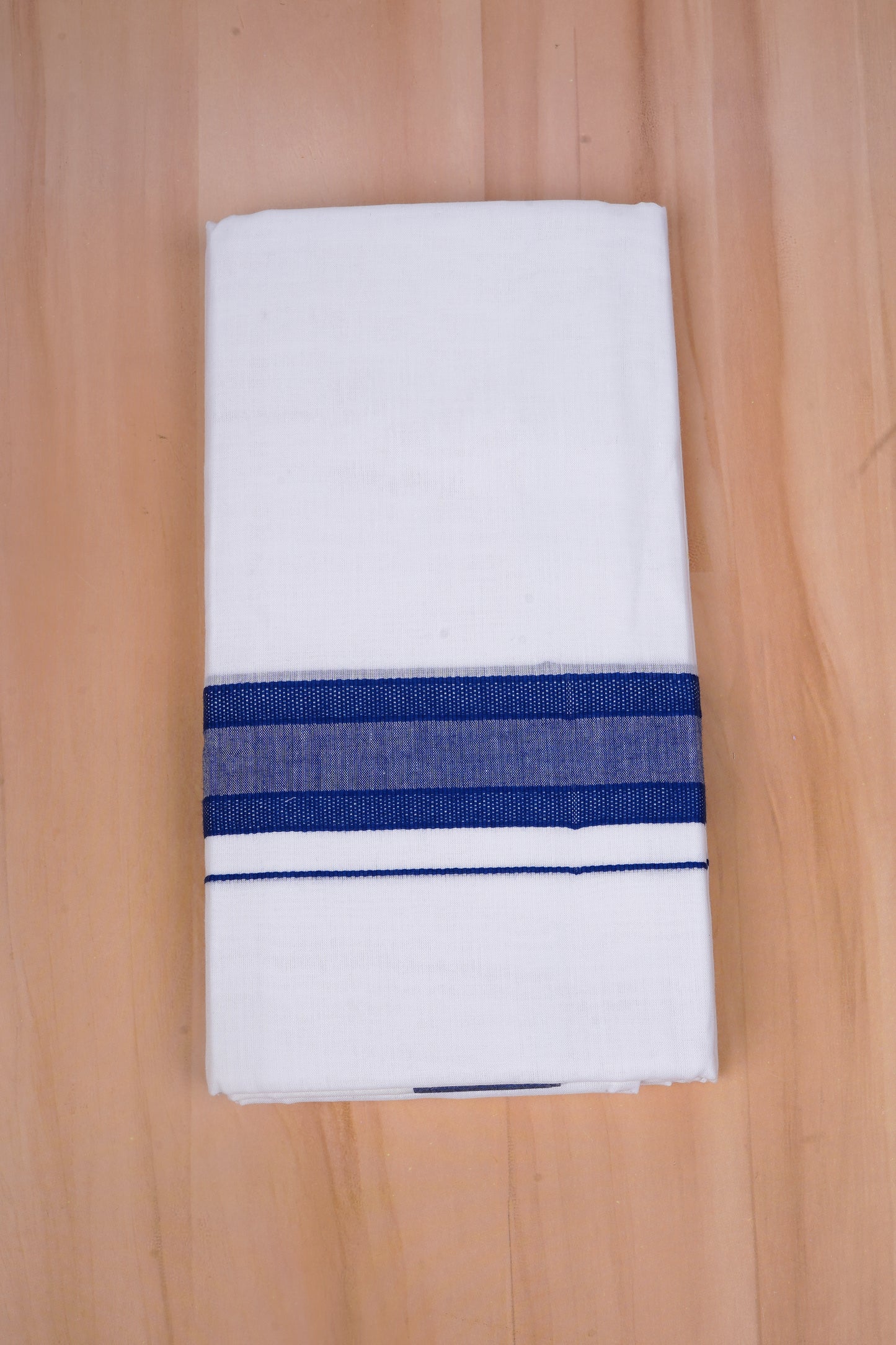 FCD-391 W/D DHOTI 3.80 MTR- Blue