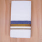 FCD-528 W/D DHOTI 3.80 MTR-Dark Blue
