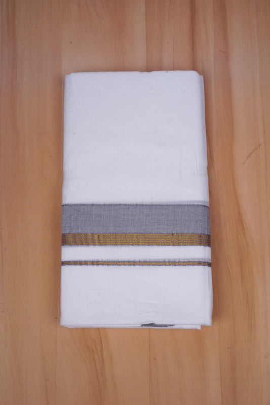 FCD-524 W/D DHOTI 3.80 MTR-Silver