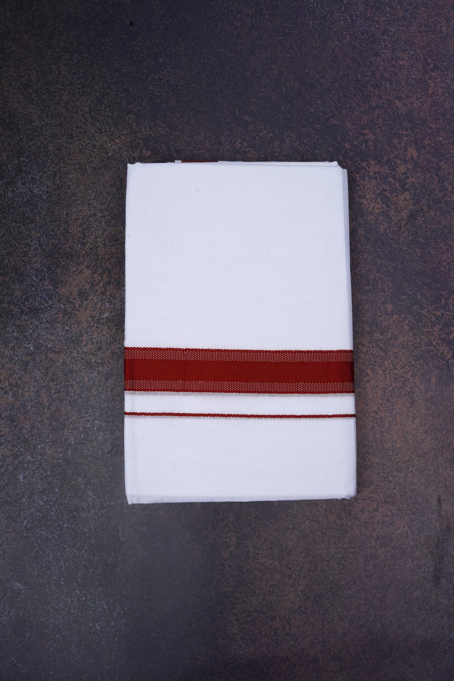 FD-177 W/D DHOTI 3.80 MTR-Maroon