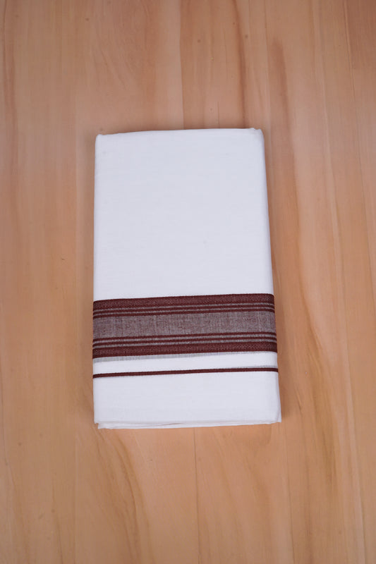 FCD-491 W/D DHOTI 3.80 MTR - Brown 2