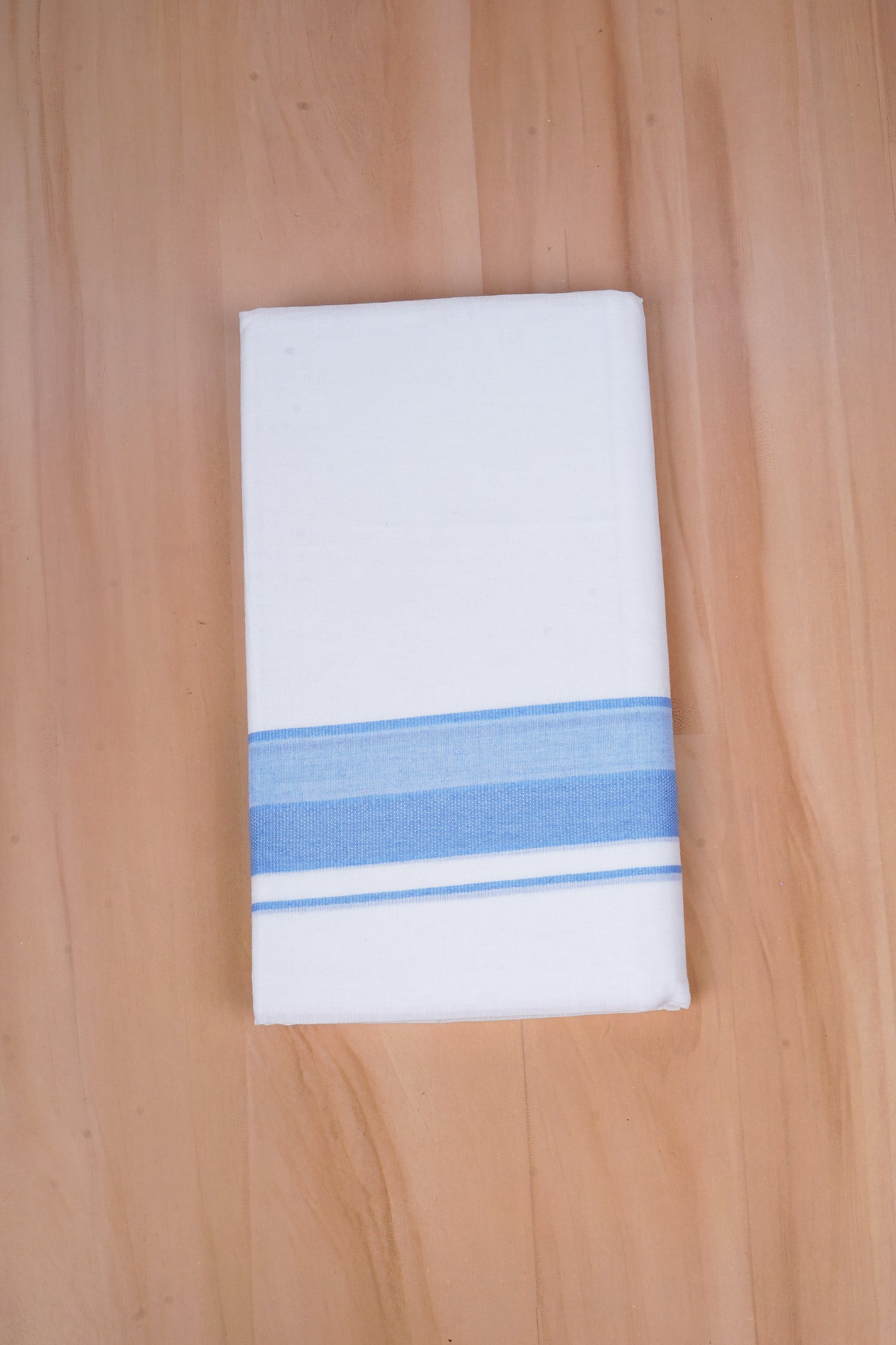 FCD-417 W/D DHOTI 3.80 MTR - Blue