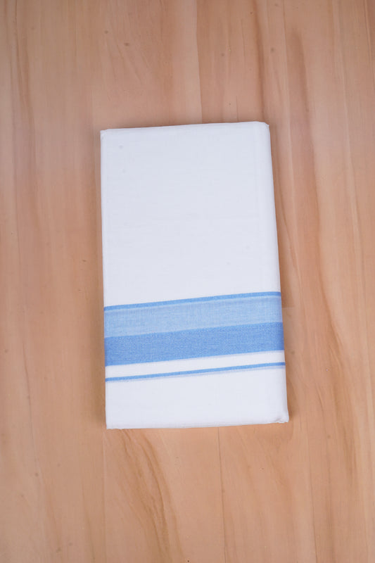 FCD-417 W/D DHOTI 3.80 MTR - Blue