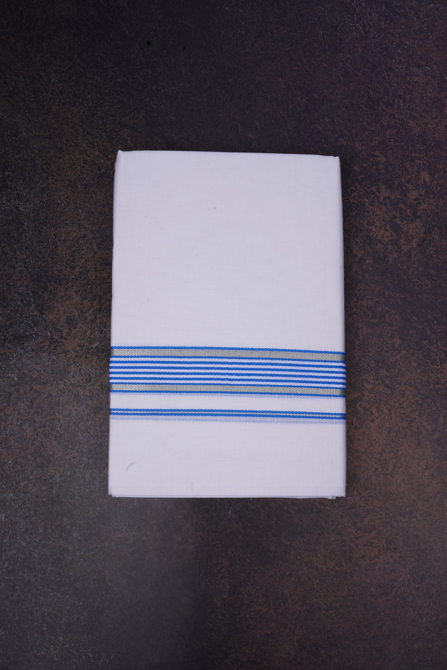 FD-137 W/D DHOTI 3.80 MTR-Sky Blue
