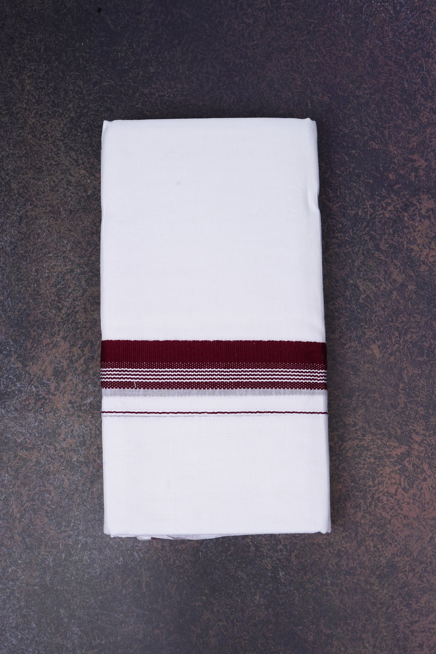 FCD-362 W/D DHOTI 3.80 MTR-Maroon