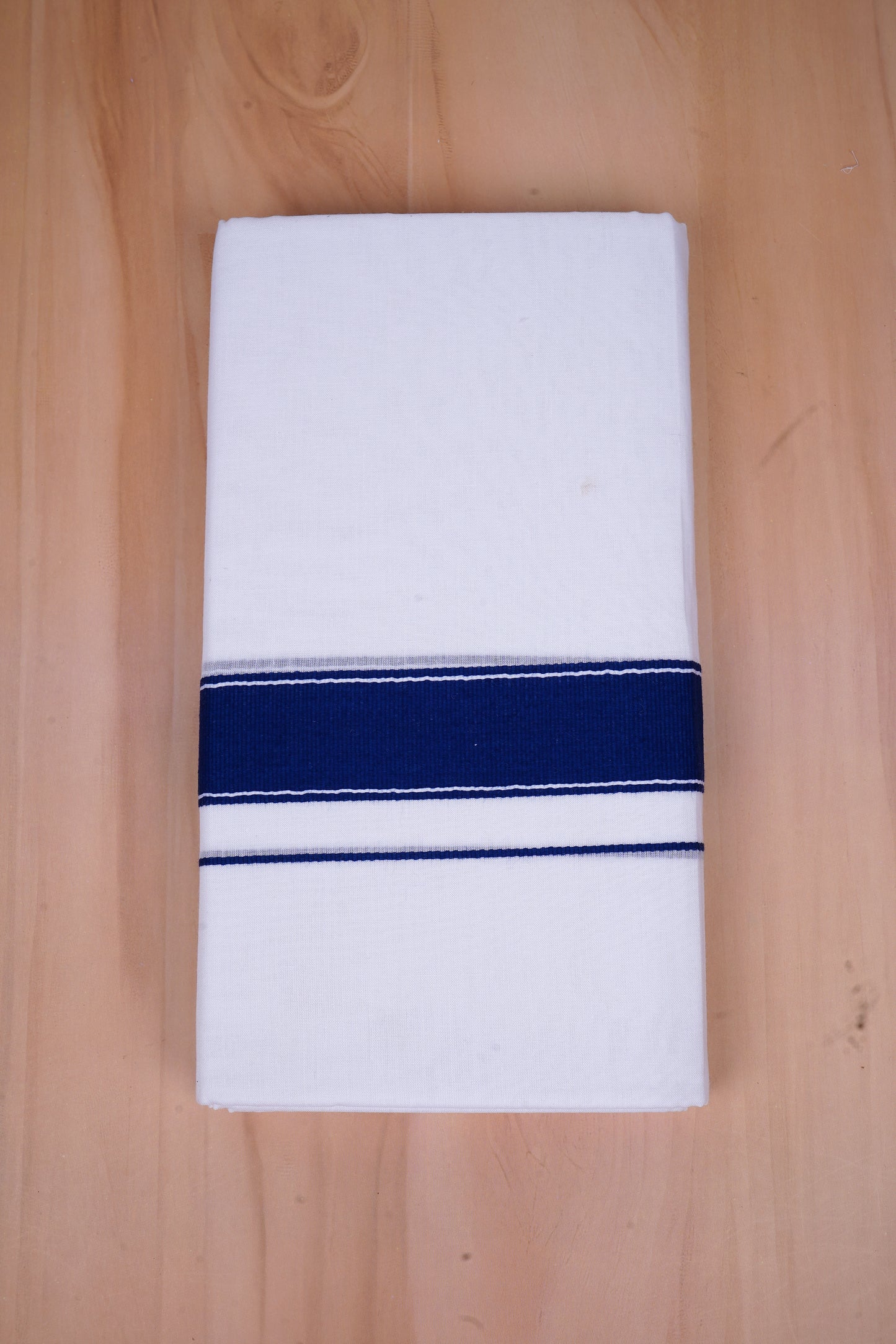 FCD-487 W/D DHOTI 3.80 MTR-Dark Blue