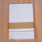FCD-596 W/D DHOTI 3.80 MTR - Light Brown