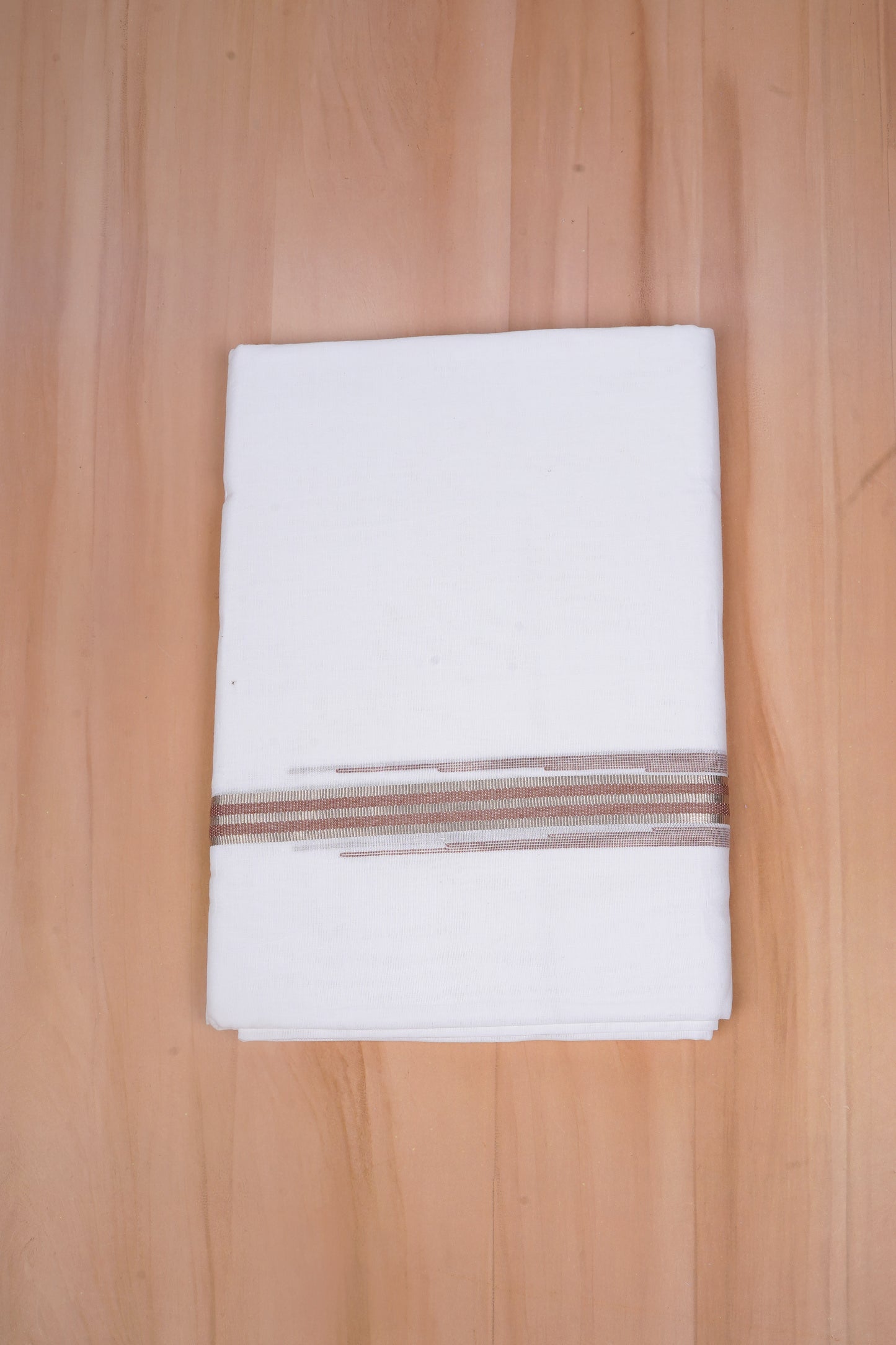 FCD-594 W/D DHOTI 3.80 MTR - Brown