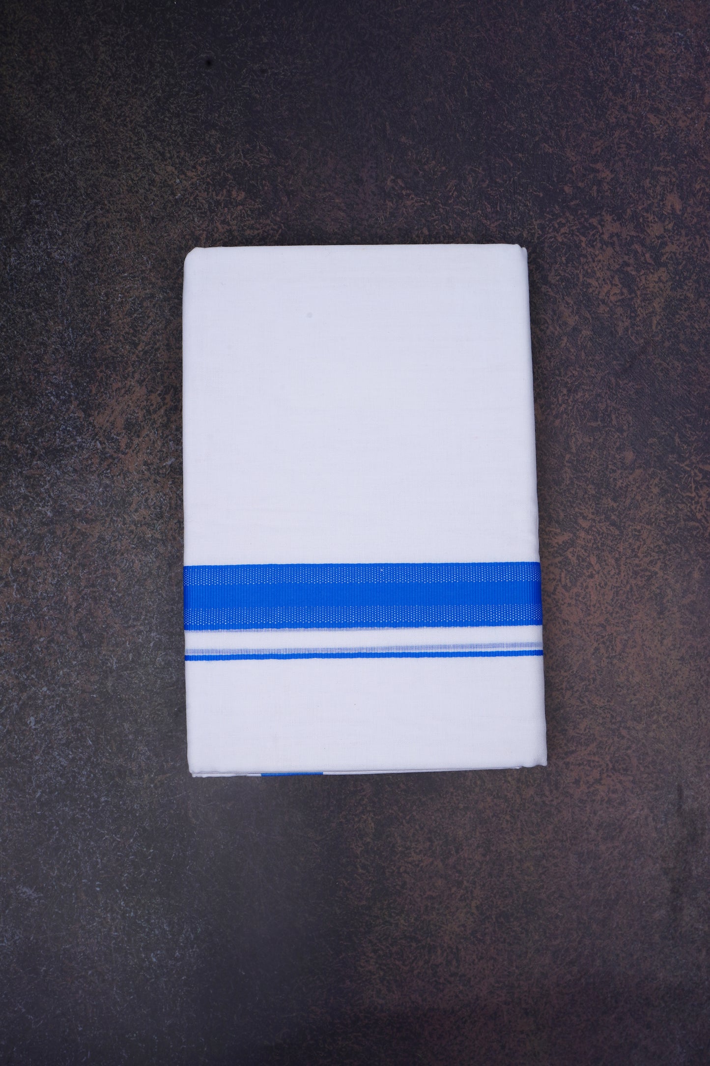 FD-177 W/D DHOTI 3.80 MTR-Blue
