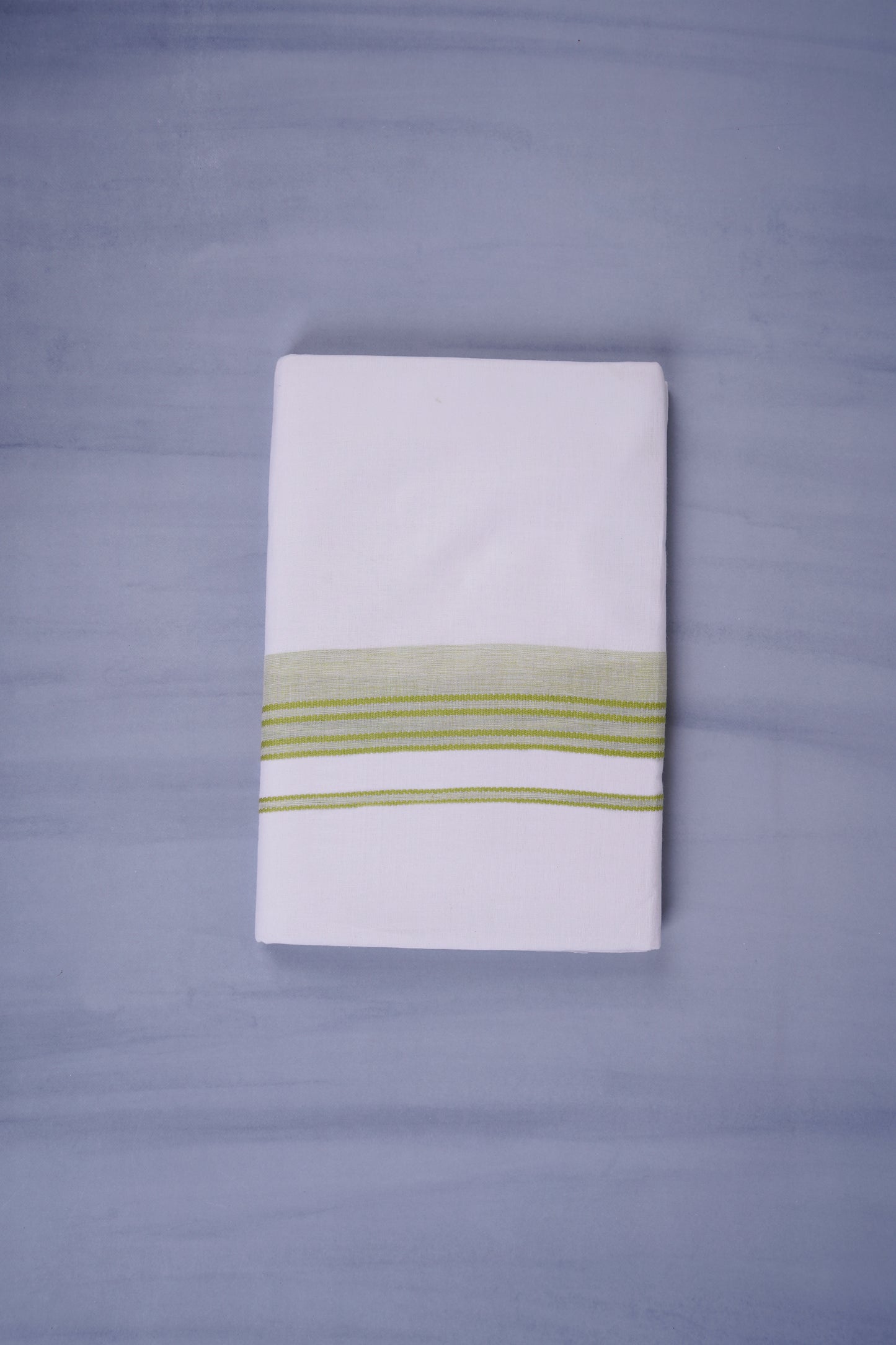 KERALOOM FINISH COTTON 333 W/D DHOTI 3.80 MTR - Green