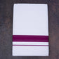 FD-177 W/D DHOTI 3.80 MTR-violet