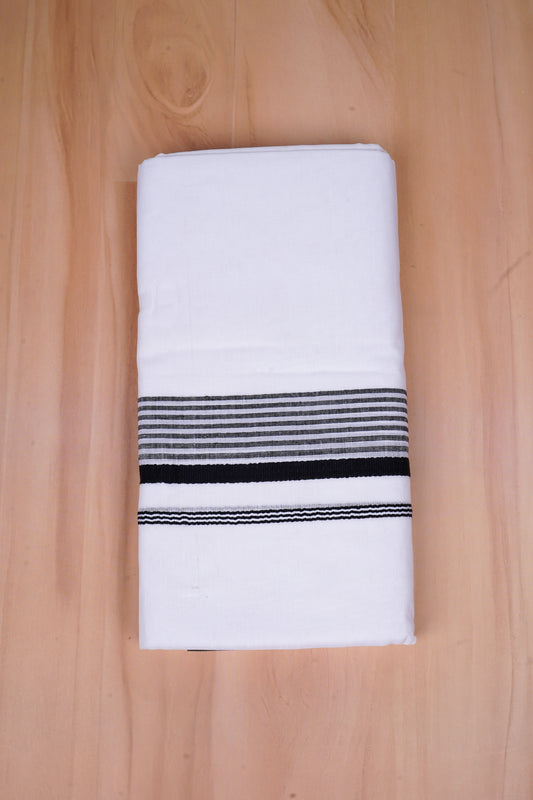 FCD-424 W/D DHOTI 3.80 MTR- Black