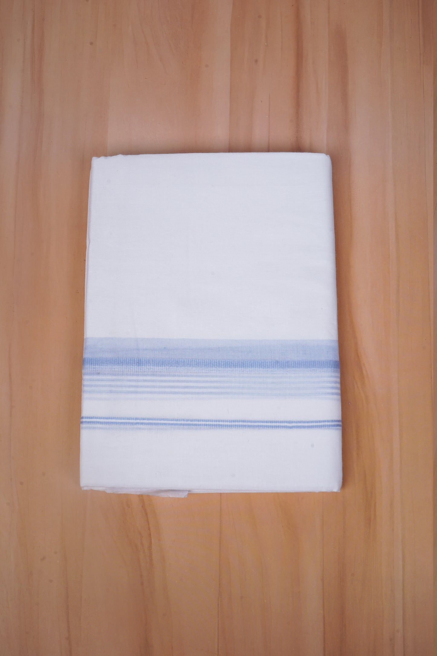 FCD-587 W/D DHOTI 3.80 MTR - Light Blue