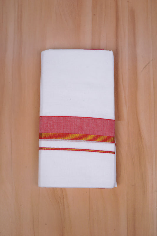 FCD-524 W/D DHOTI 3.80 MTR-Dark Pink