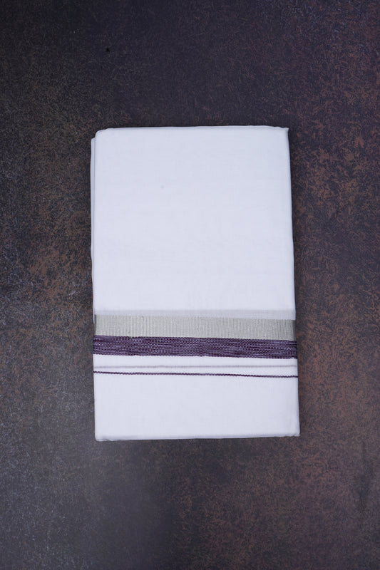 FD-168 W/D DHOTI 3.80 MTR-maroon