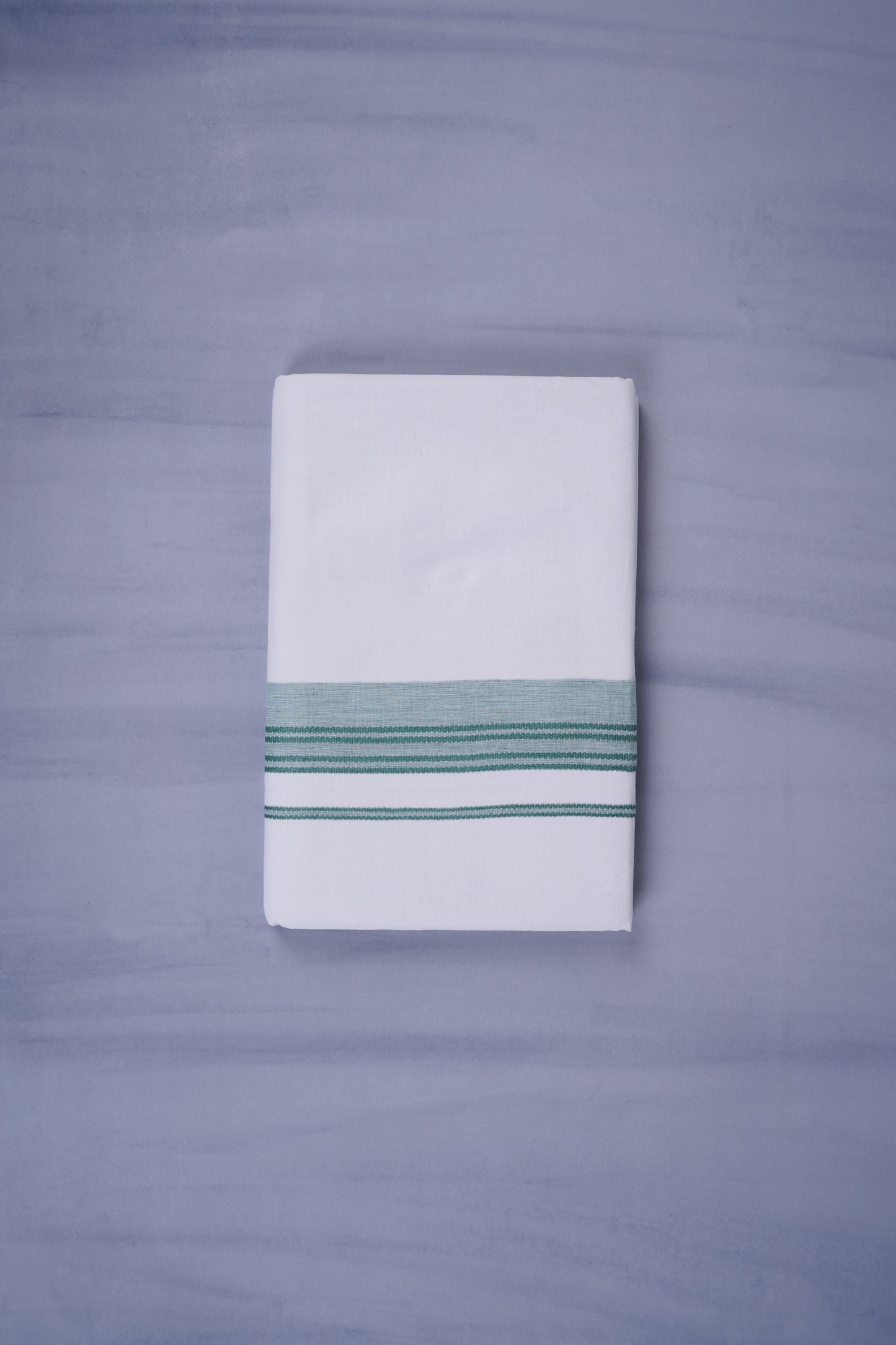 KERALOOM FINISH COTTON 333 W/D DHOTI 3.80 MTR - Light Green