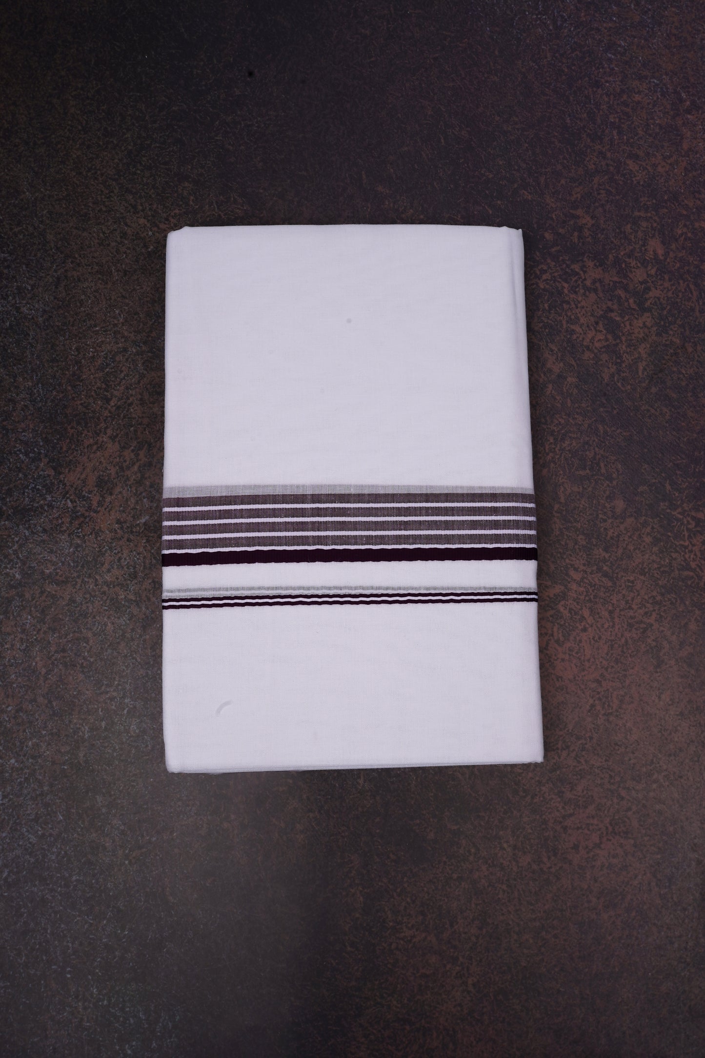 FD-133 W/D DHOTI 3.80 MTR-Brown