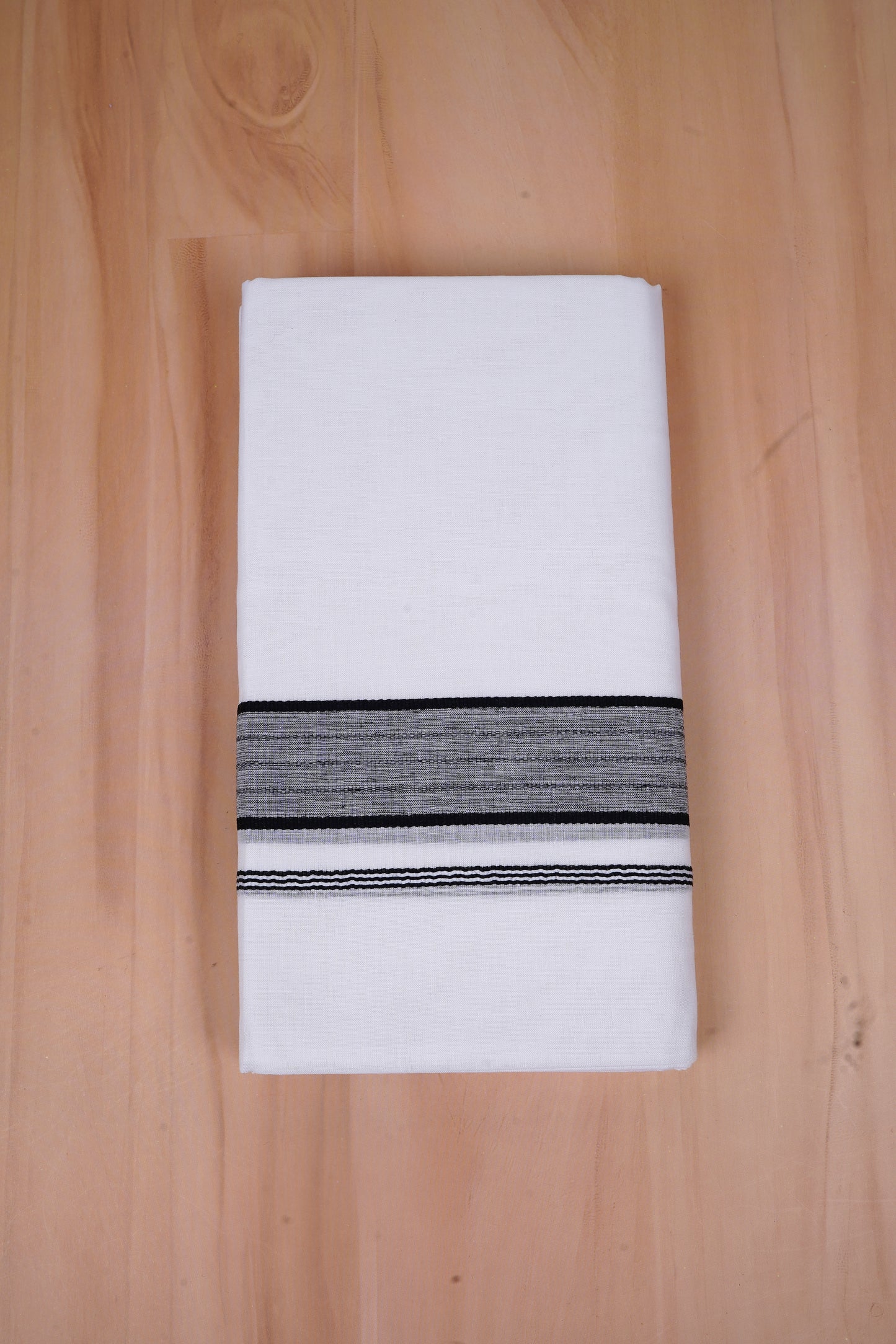 FCD-428 W/D DHOTI 3.80 MTR- Black