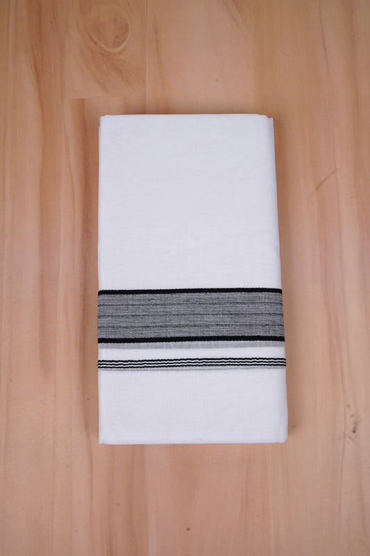 FCD-428 W/D DHOTI 3.80 MTR- Black