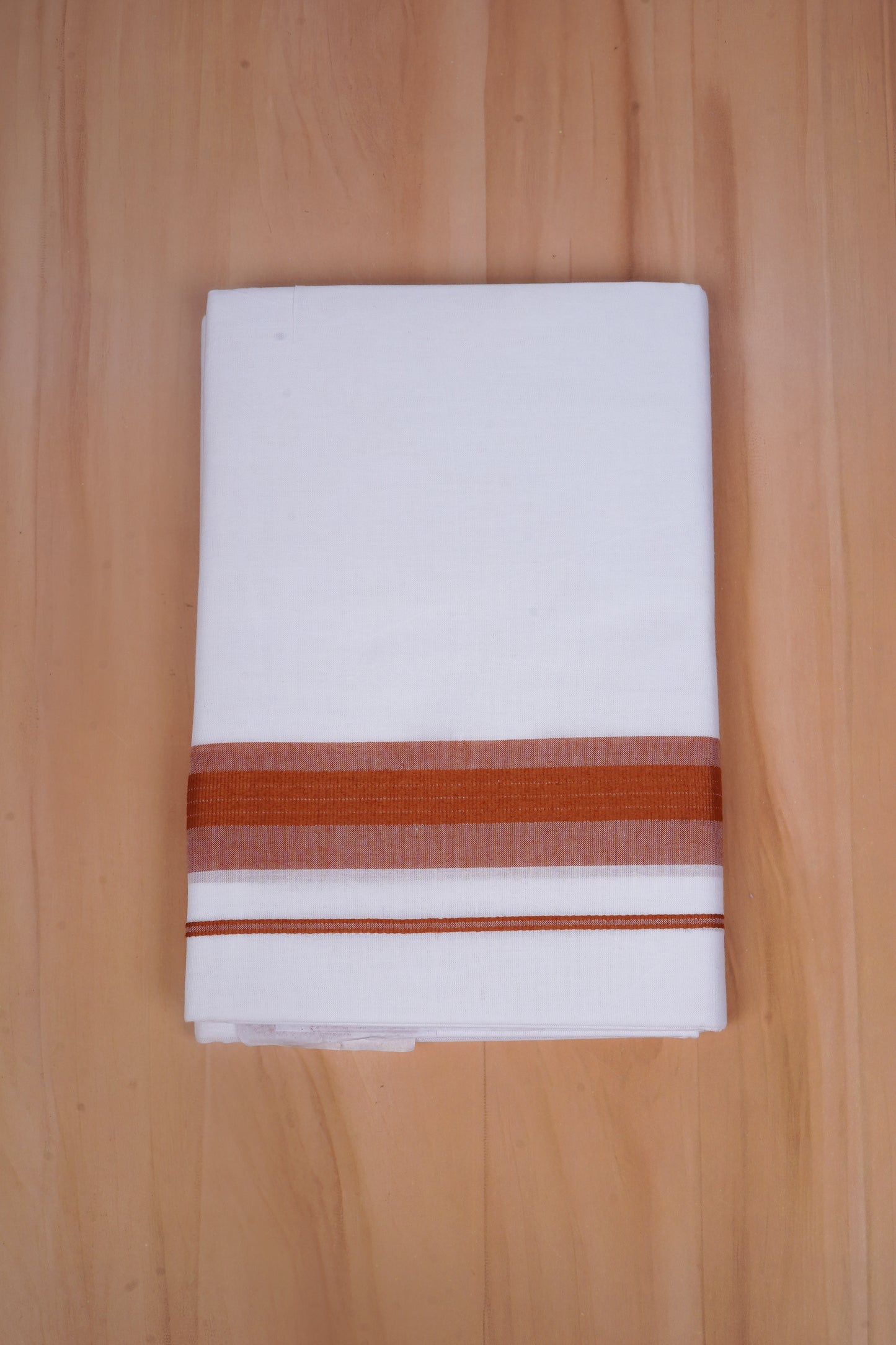 FCD-598 W/D DHOTI 3.80 MTR - Dark Brown