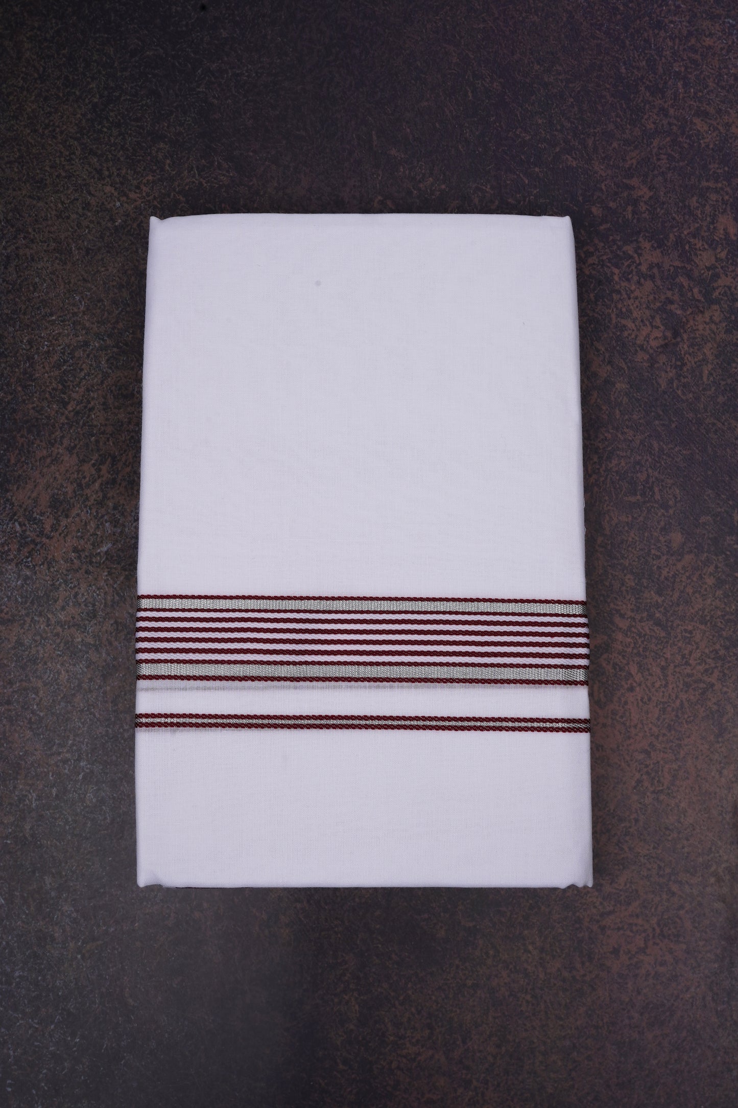 FD-137 W/D DHOTI 3.80 MTR-Brown