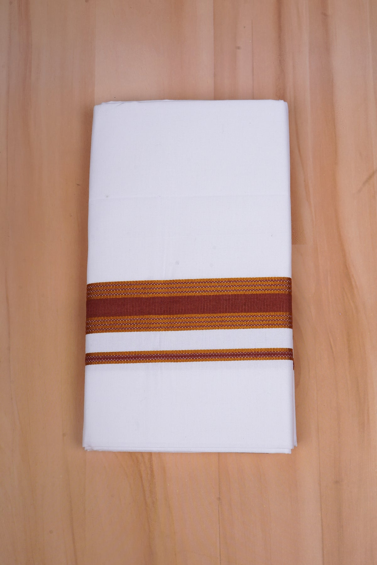 Gold Max W/S Dhoti 2.00 MTR - Brown