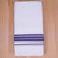 FCD-502 W/D DHOTI 3.80 MTR-Purple