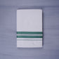KERALOOM FINISH COTTON 331 W/D DHOTI 3.80 MTR - Green