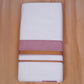 FCD-524 W/D DHOTI 3.80 MTR-Light Rose