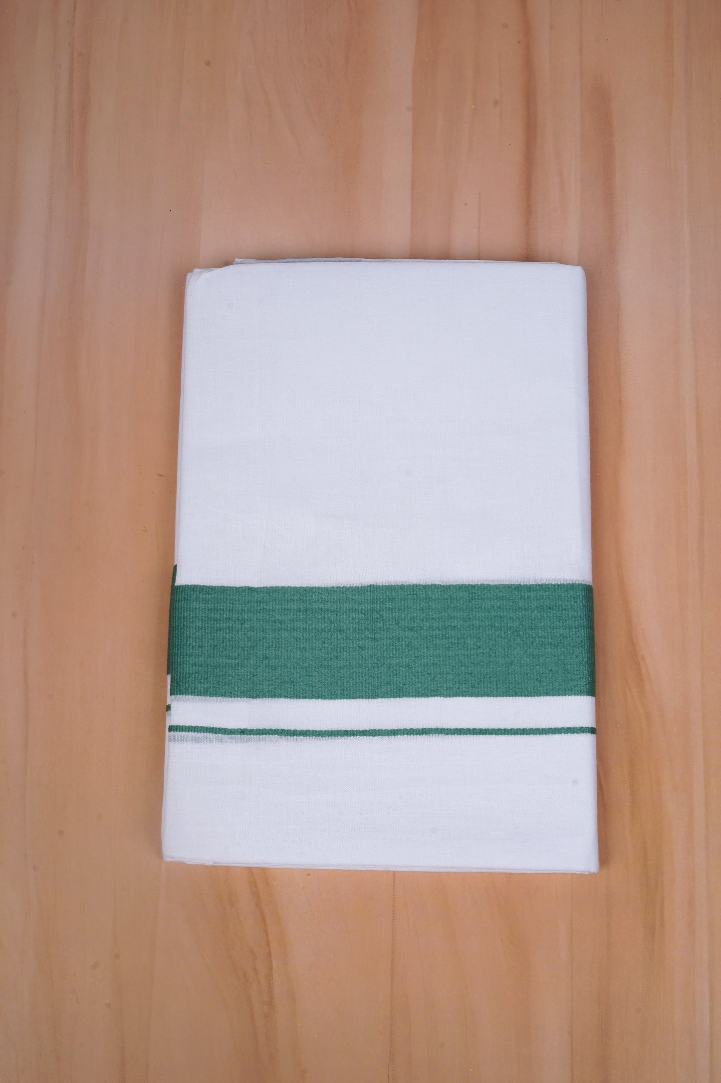 FCD-596 W/D DHOTI 3.80 MTR - Green
