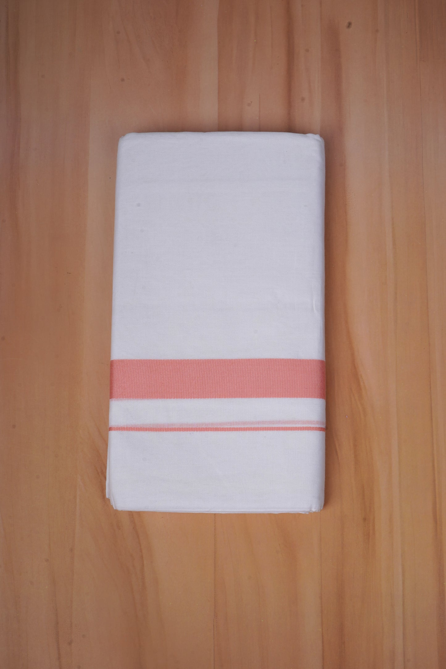 FCD-75 W/D DHOTI 3.80 MTR- LIght Orange