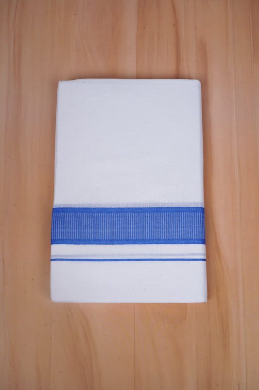 FCD-601 W/D DHOTI 3.80 MTR - Blue