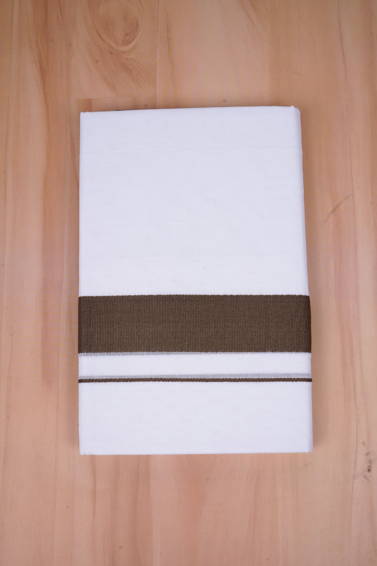 FCD-592 W/D DHOTI 3.80 MTR - Brown