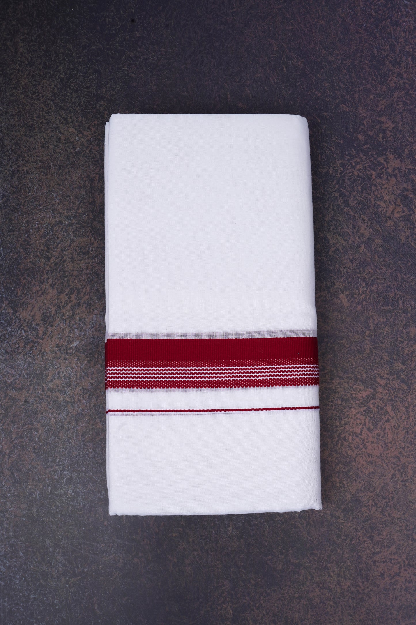 FCD-362 W/D DHOTI 3.80 MTR-Maroon