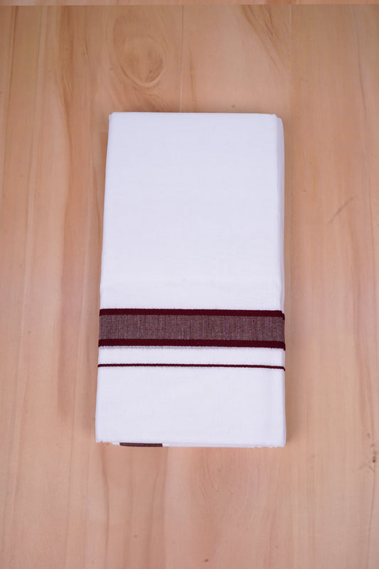 FCD-471 W/D DHOTI 3.80 MTR - Maroon