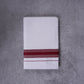 KERALOOM FINISH COTTON 326 W/D DHOTI 3.80 MTR - Dark maroon