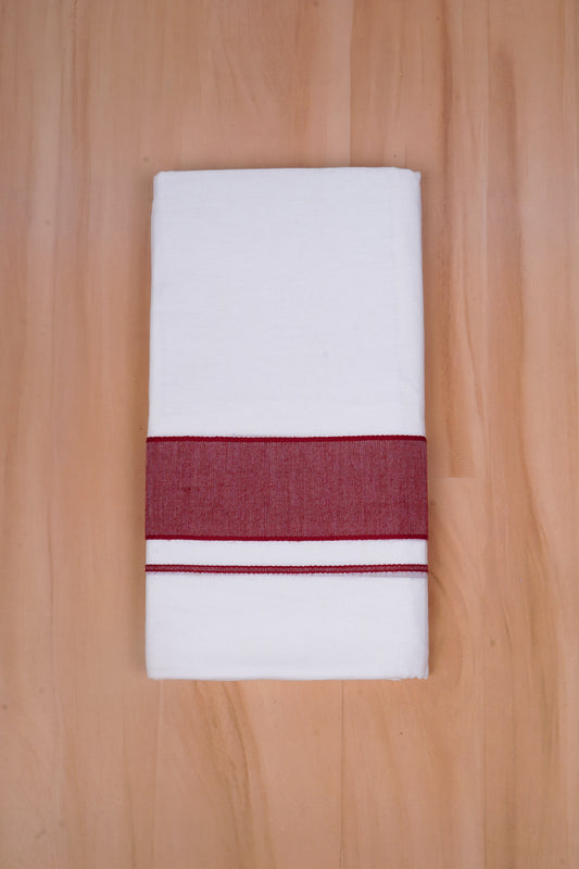 FCD-620 W/D DHOTI 3.80 MTR - Red