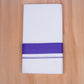 FCD-614 W/D DHOTI 3.80 MTR - Blue