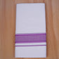 FCD-501 W/D DHOTI 3.80 MTR-Purple