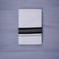 KERALOOM FINISH COTTON 329 W/D DHOTI 3.80 MTR - Dark Black