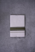 KERALOOM FINISH COTTON 326 W/D DHOTI 3.80 MTR - Dark Gray