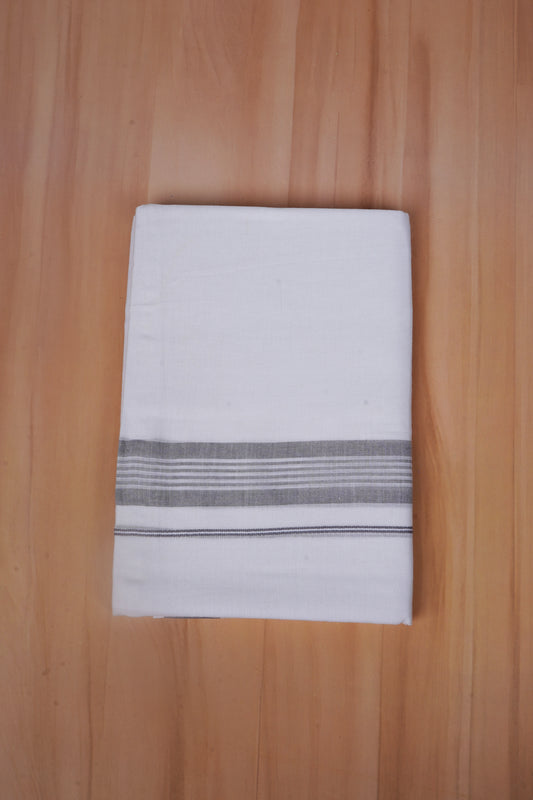 FCD-466 W/D DHOTI 3.80 MTR - silver