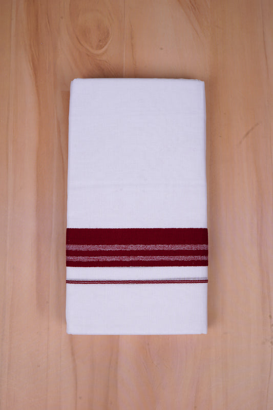 FCD-503 W/D DHOTI 3.80 MTR-Maroon