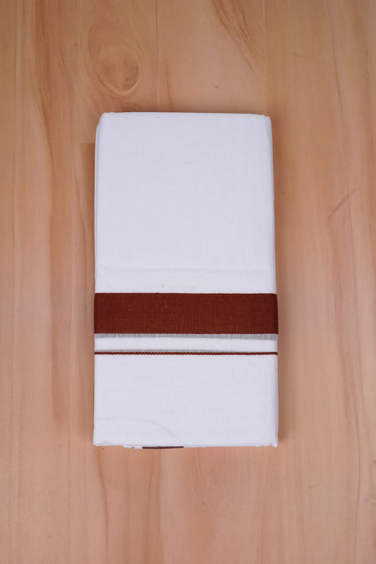 FCD-366 W/D DHOTI 3.80 MTR-Maroon