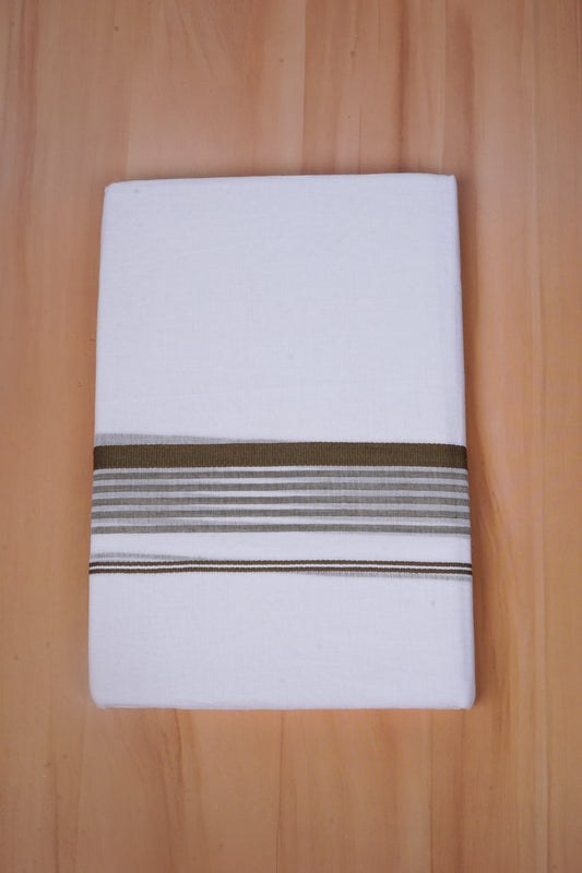 FCD-575 W/D DHOTI 3.80 MTR - Brown