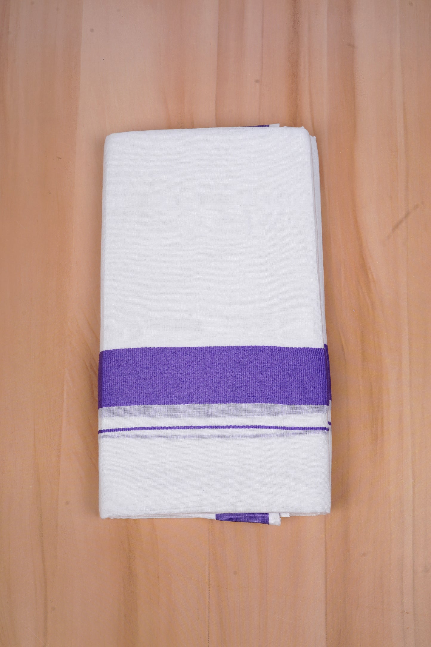 FCD-381 W/D DHOTI 3.80 MTR - Purple