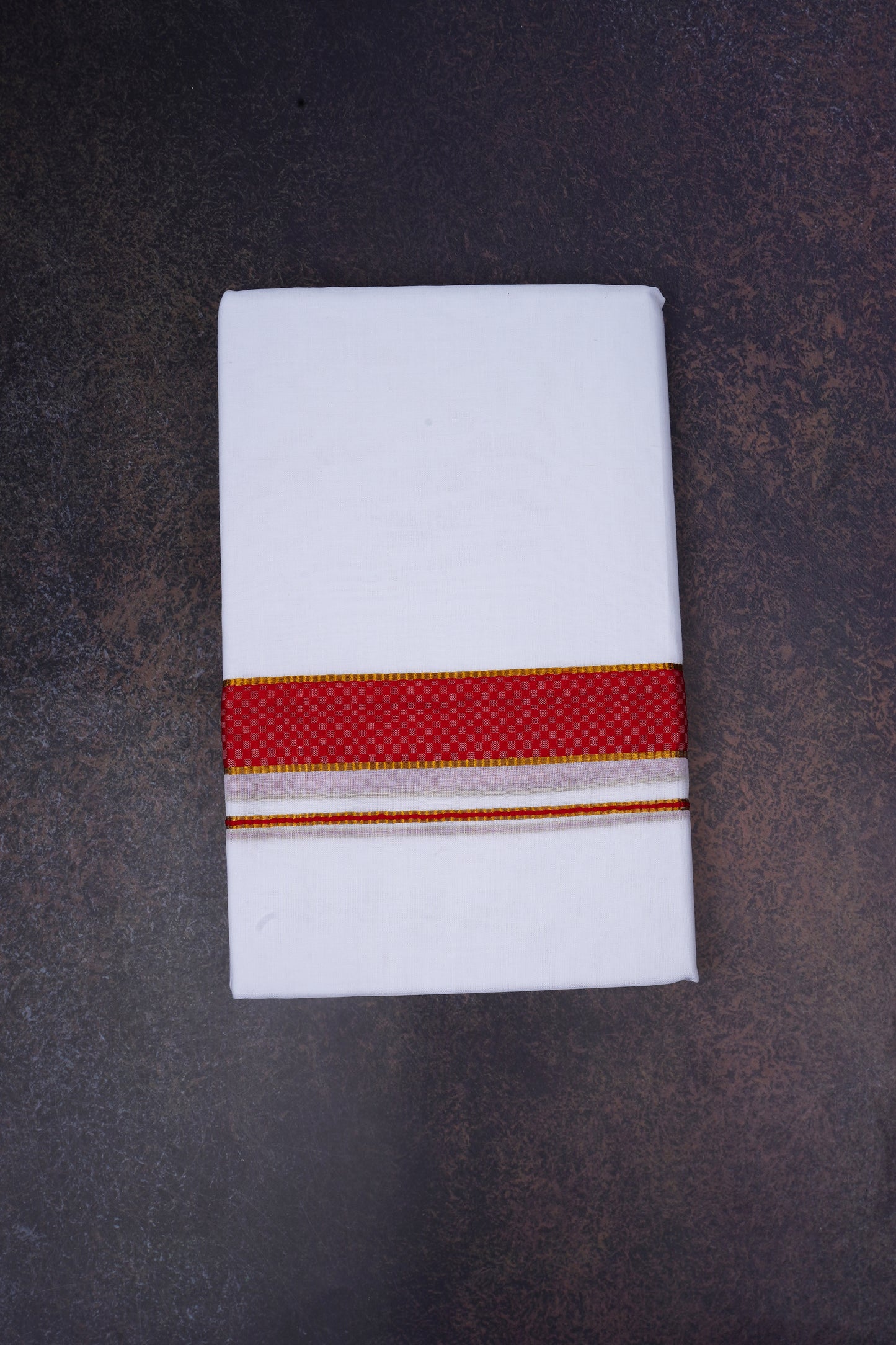 FD-200 W/D DHOTI 3.80 MTR-Red