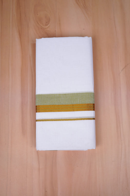 FCD-528 W/D DHOTI 3.80 MTR-Light Green