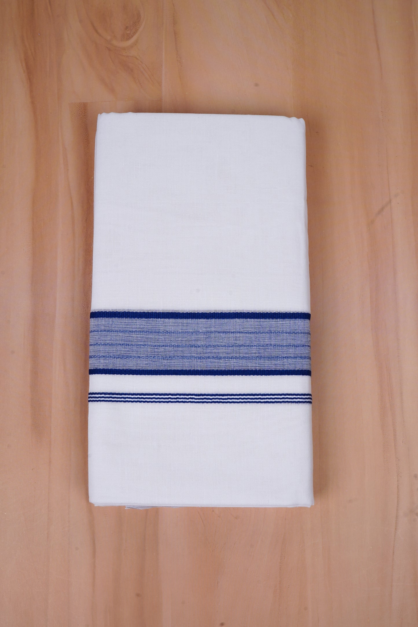 FCD-428 W/D DHOTI 3.80 MTR- Blue 4